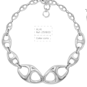 Collar Ciclon Alai plata